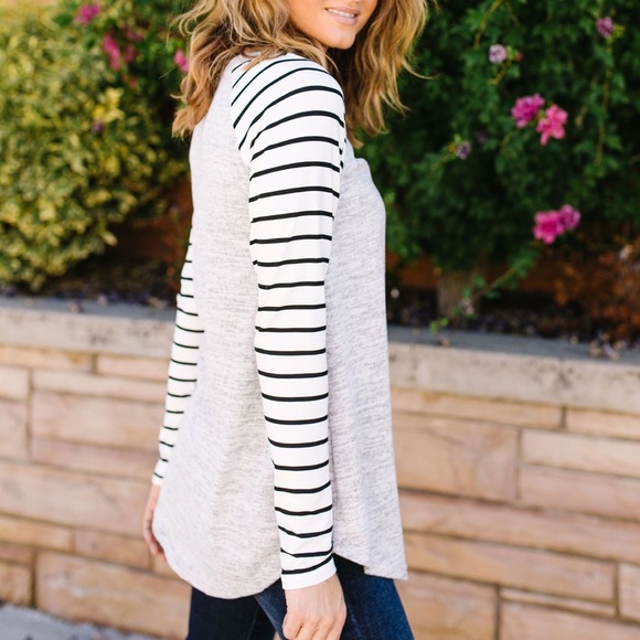 Throw And Go Raglan Long-Sleeved Tee - Picture 2 of 8